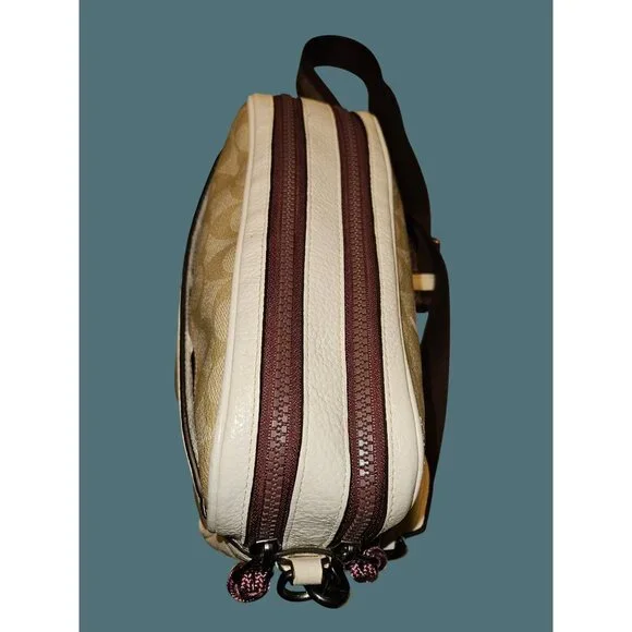 Coach x Guang Yu Vale Jes Signature Canvas Bag Crossbody Rexy Graffiti Art - Picture 6 of 16